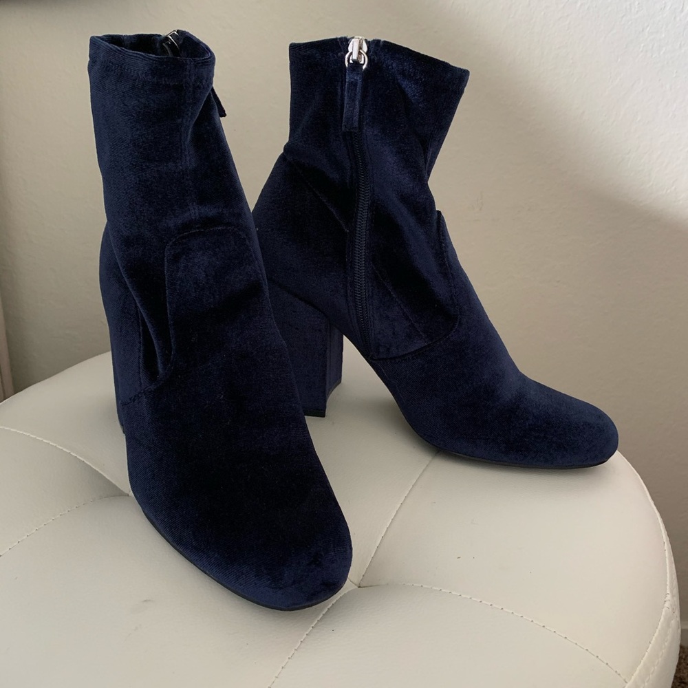 Steve Madden Velvet Booties